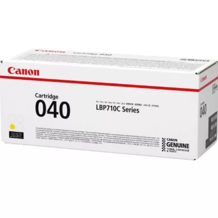 Canon CRG-040 sárga eredeti toner