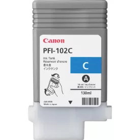 Canon PFI-102 cyan eredeti tintapatron
