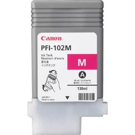 Canon PFI-102 magenta eredeti tintapatron