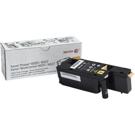 Xerox Phaser 6020 [106R02762] sárga eredeti toner