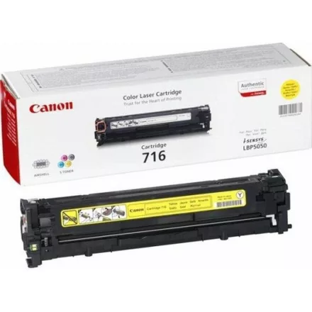 Canon CRG-716 sárga eredeti toner