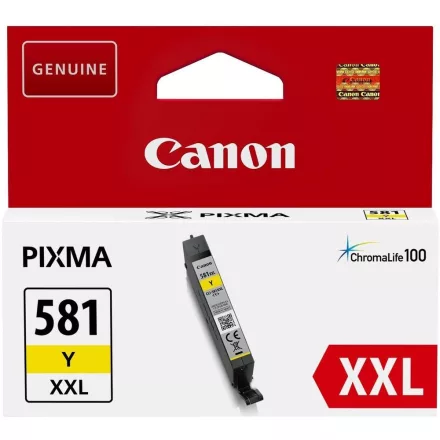Canon CLI-581XXL sárga eredeti tintapatron