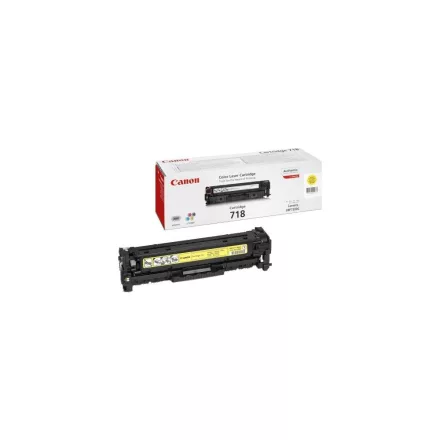 Canon CRG-718 sárga eredeti toner