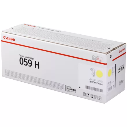 Canon CRG-059H sárga eredeti toner