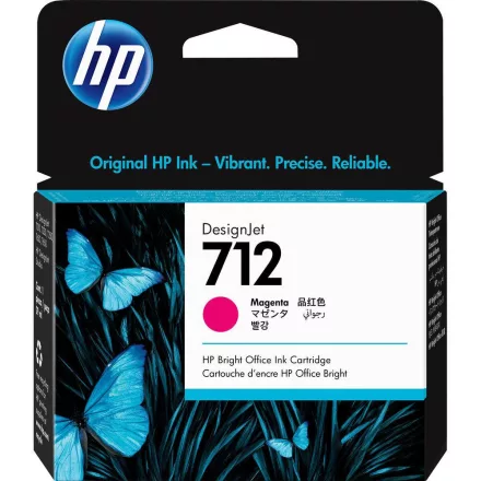 HP 712 3ED68A magenta eredeti tintapatron