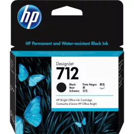 HP 712 3ED71A fekete eredeti tintapatron