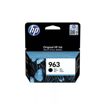 HP 963 3JA26AE fekete eredeti tintapatron