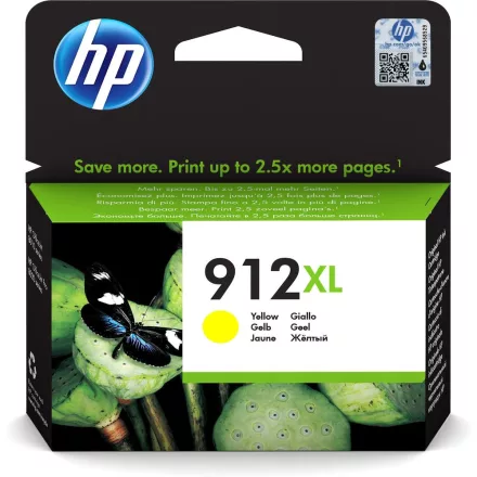 HP 912XL 3YL83AE sárga eredeti tintapatron