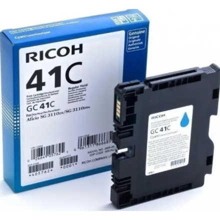 Ricoh GC41 cyan eredeti gélpatron