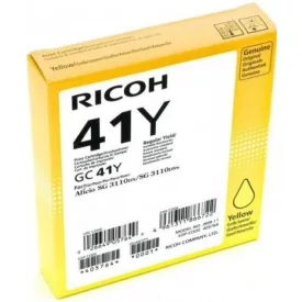 Ricoh GC41 sárga eredeti gélpatron