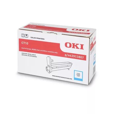 Oki C710 cyan eredeti dobegység