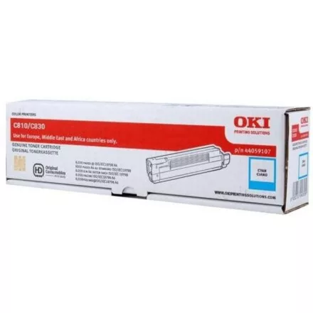 Oki C810, 830 cyan eredeti toner
