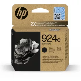 HP 924e 4K0V0NE fekete eredeti tintapatron