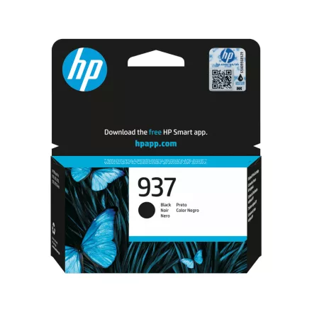 HP 937 4S6W5NE fekete eredeti tintapatron