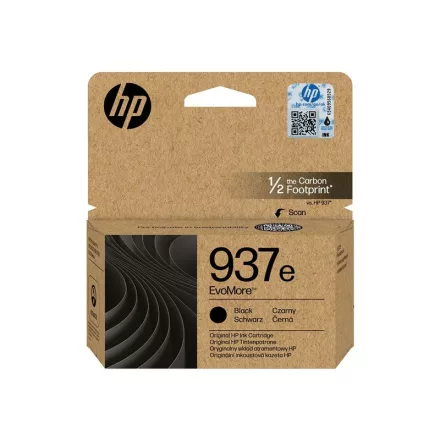 HP 937e 4S6W9NE fekete eredeti tintapatron