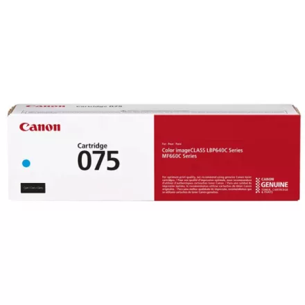 Canon CRG-075 cyan eredeti toner