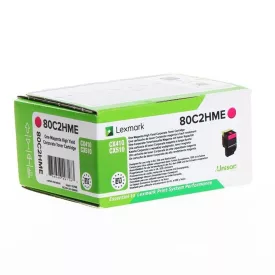 Lexmark CX410 [80C2HME] magenta eredeti toner