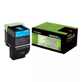 Lexmark CX510 [80C2XCE] cyan eredeti toner