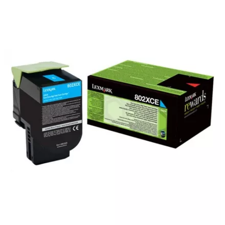 Lexmark CX510 [80C2XCE] cyan eredeti toner