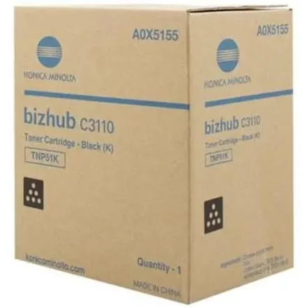 Minolta Bizhub TNP-51 fekete eredeti toner