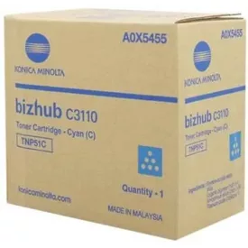 Minolta Bizhub TNP-51 cyan eredeti toner