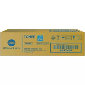 Minolta Bizhub TNP-92 cyan eredeti toner
