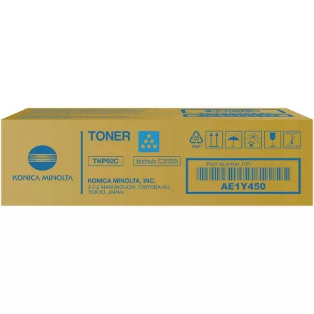 Minolta Bizhub TNP-92 cyan eredeti toner