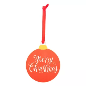 Skaland karácsonyfadísz, feliratos