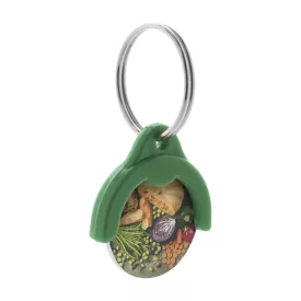 Token kulcstartós bevásárlókocsi érme