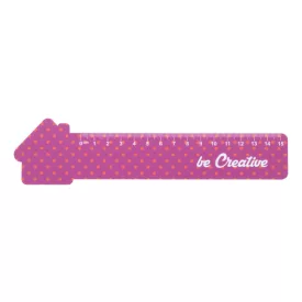 Couler 15 ház formájú vonalzó, 15 cm