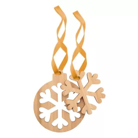 Jerpstad karácsonyfadísz, hópehely