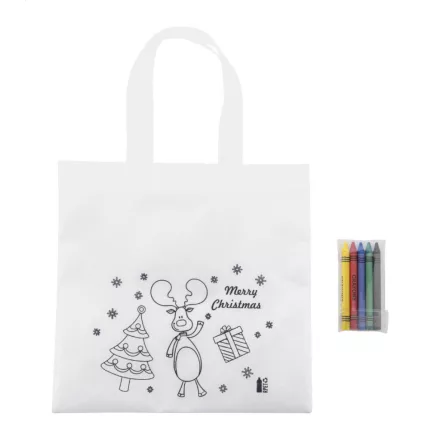 Julfar Shop színezhető karácsonyi táska