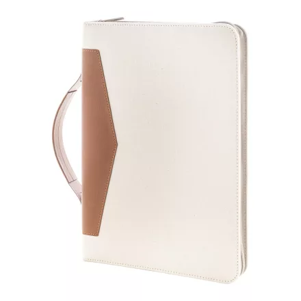 Carbasa Zip újrahasznosított vászon iratmappa