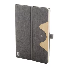 Chatom RPET vezeték nélküli töltős jegyzetfüzet