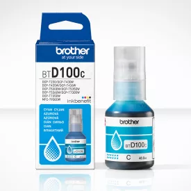 Brother BTD100 cyan eredeti tinta