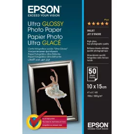 Epson 10X15, 50 LAP, 300G ultra fényes eredeti fotópapír