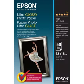 Epson 13X18, 50 LAP, 300G ultra fényes eredeti fotópapír