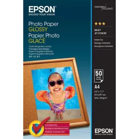 Epson A4, 50 LAP, 200G fényes eredeti fotópapír