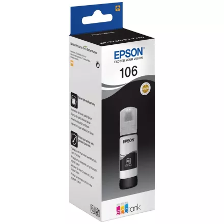 Epson 106 T00R1 fekete eredeti tinta