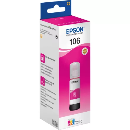 Epson 106 T00R3 magenta eredeti tinta