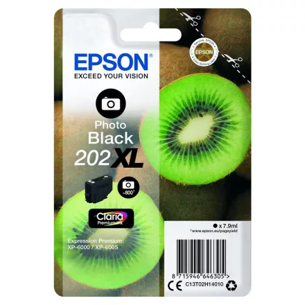 Epson 202XL T02H1 fekete eredeti tintapatron