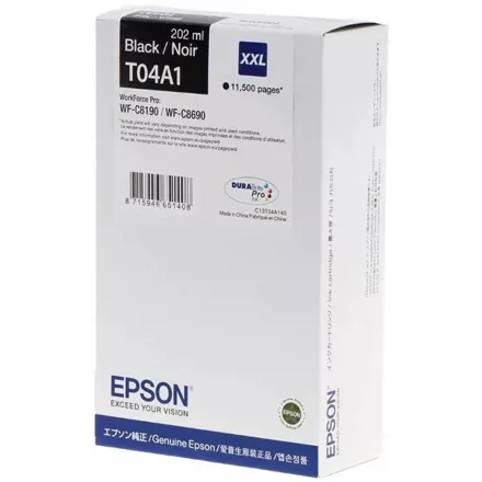 Epson T04A1 fekete eredeti tintapatron
