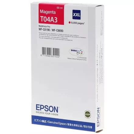Epson T04A3 magenta eredeti tintapatron