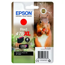 Epson 478XL T04F5 red eredeti tintapatron