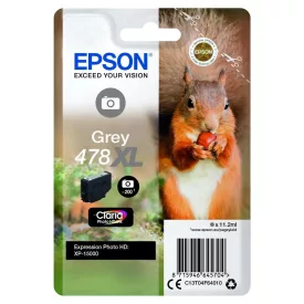 Epson 478XL T04F6 grey eredeti tintapatron