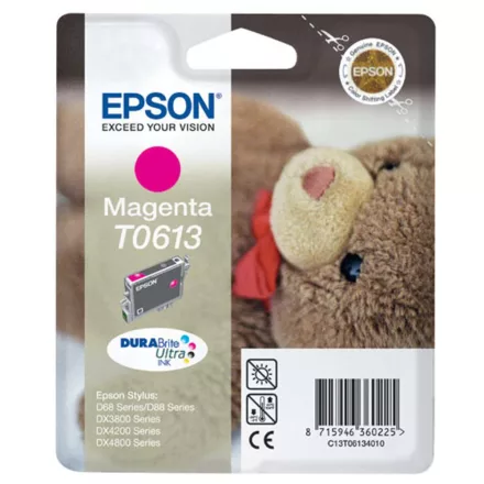 Epson T0613 magenta eredeti tintapatron