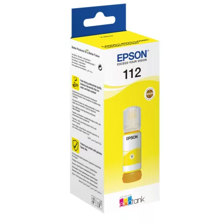 Epson 112 T06C4 sárga eredeti tinta