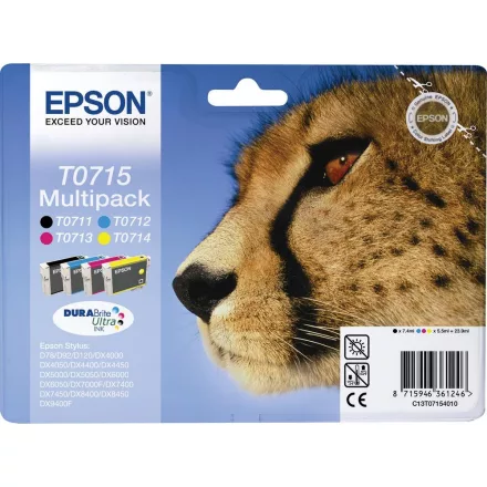 Epson T0715 [MultiPack] eredeti tintapatron