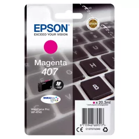 Epson 407 T07U3 magenta eredeti tintapatron