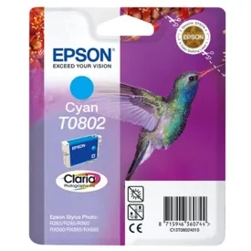 Epson T0802 cyan eredeti tintapatron